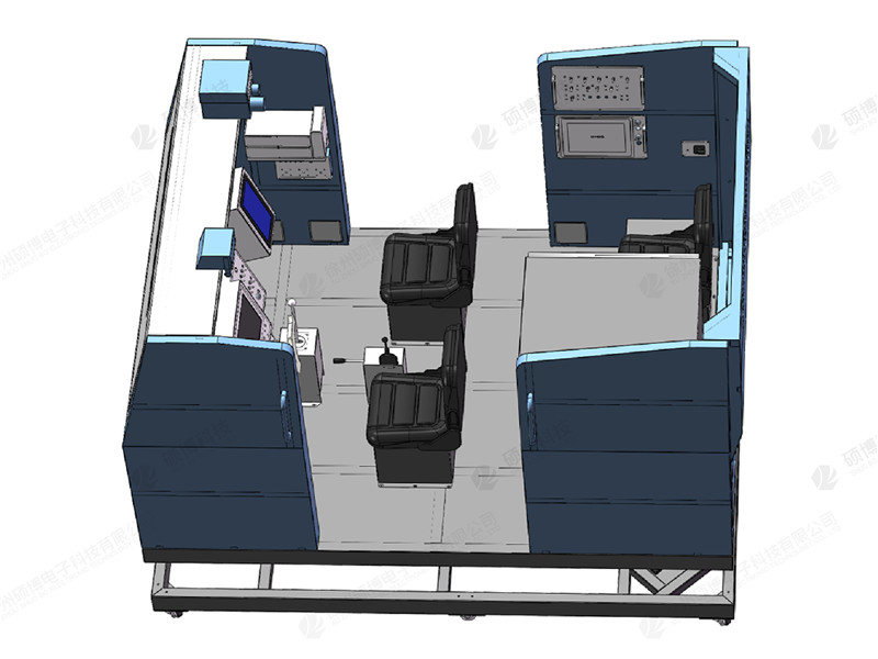 某型兩棲裝甲破障車訓練模擬器